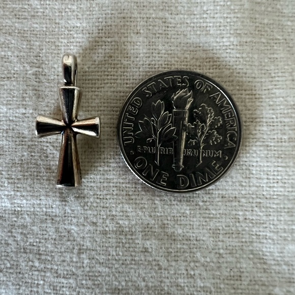James Avery Silver Charm-Cross - Picture 5 of 6